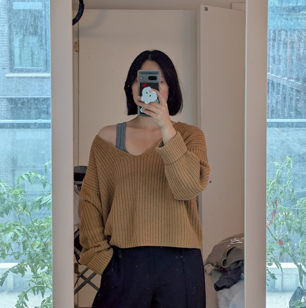 100% Cotton Sweater